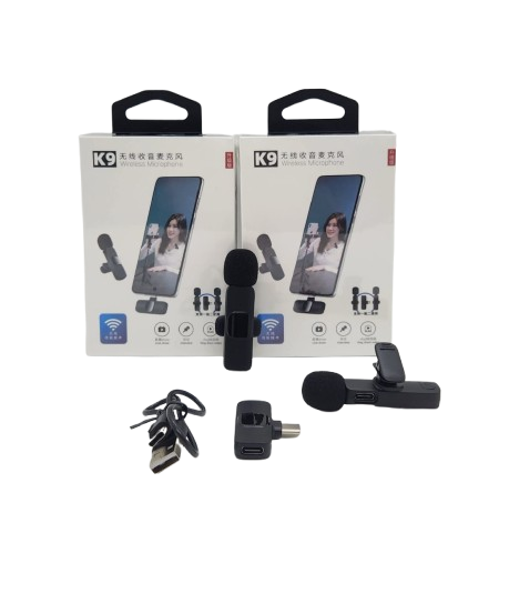 MICROFONOS K9 (2UNDS) CORBATEROS INALAM TIPO C