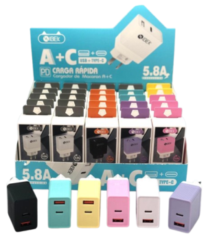 CABEZAL TIPO C + USB 5.8 IBEK